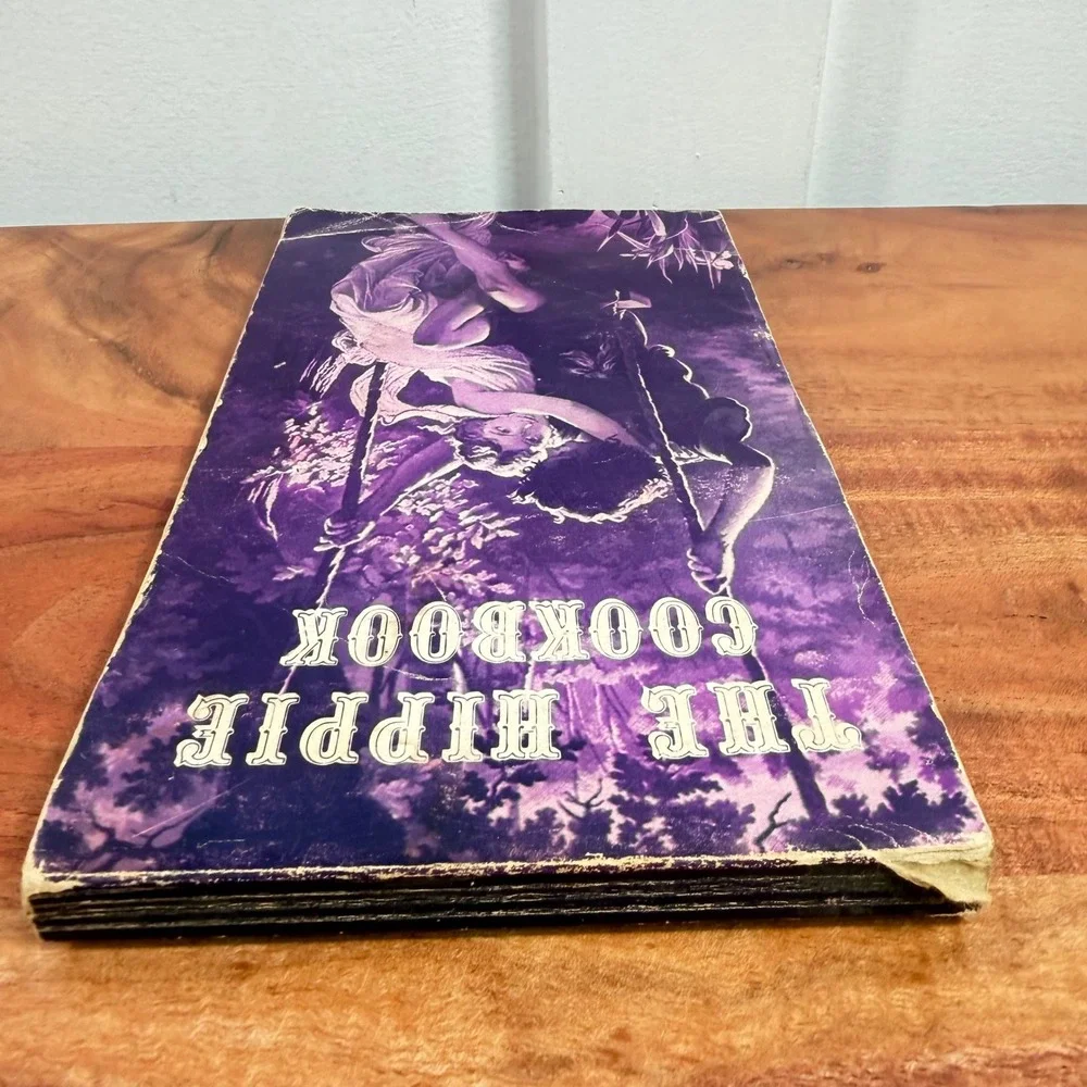 The Hippie Cookbook Or Don't Eat Your Food Stamps 1970 Grabe Rare Hippie Culture